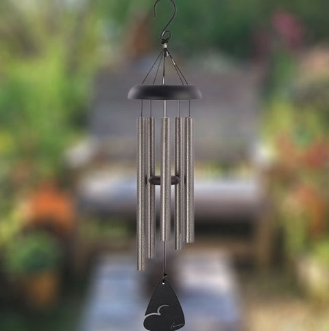 Wind Chime - Signature Series - 30" Medium - Pewter Fleck