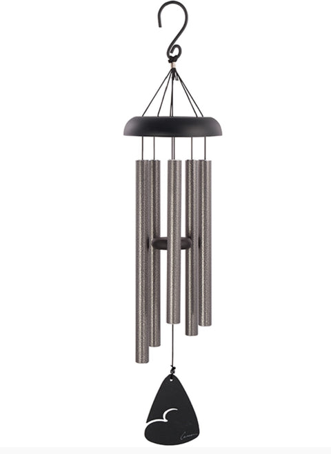Wind Chime - Signature Series - 30" Medium - Pewter Fleck