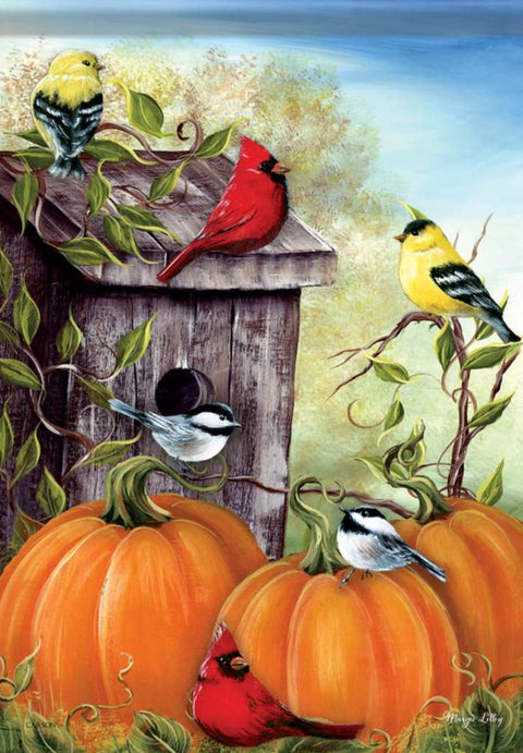 Autumn Garden - Fall Garden Flag