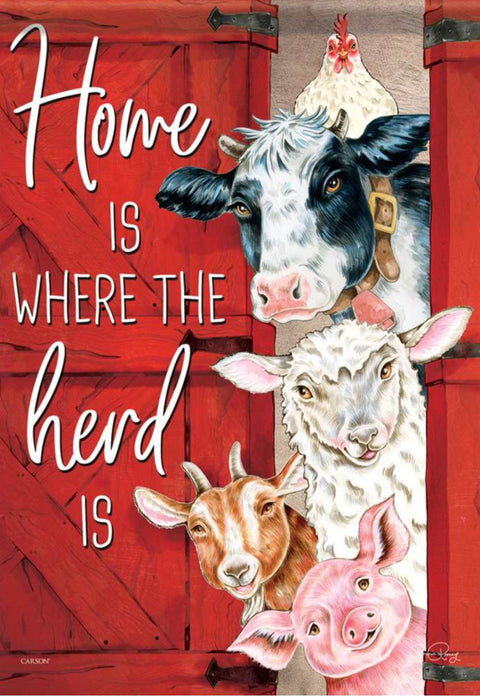 Barnyard Friends - Garden Flag