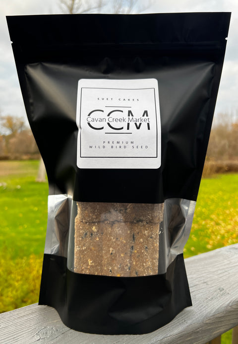 🇨🇦 Canadian Made - Suet Cakes - Cavan Creek Market - Premium Wild Bird Seed 4 Cakes