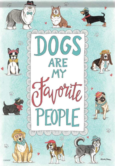 Favourite Dogs - Garden Flag