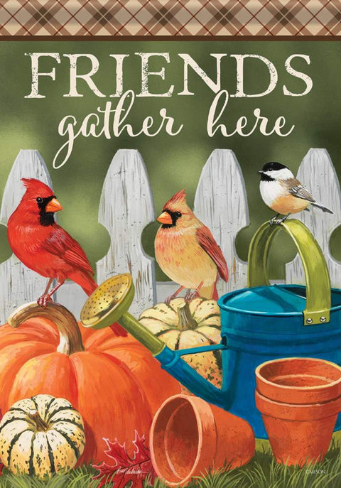 Gathering Place - Fall Garden Flag