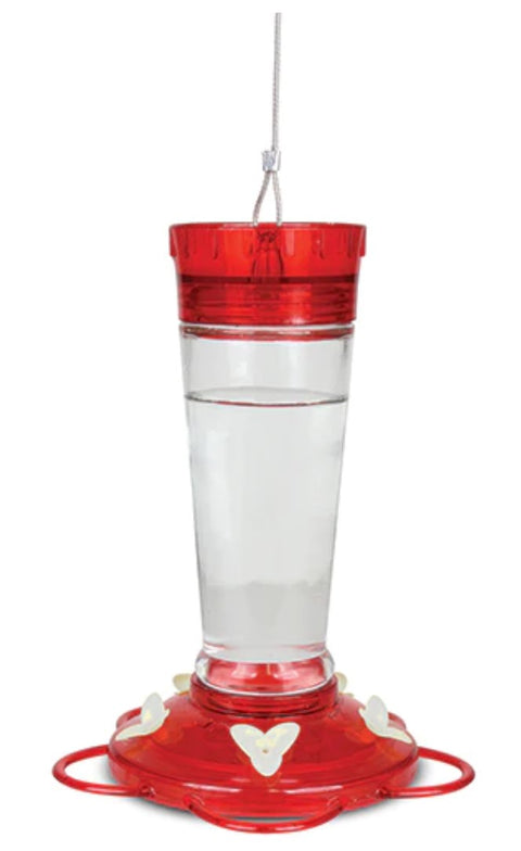 Glass Hummingbird Feeder 10 oz