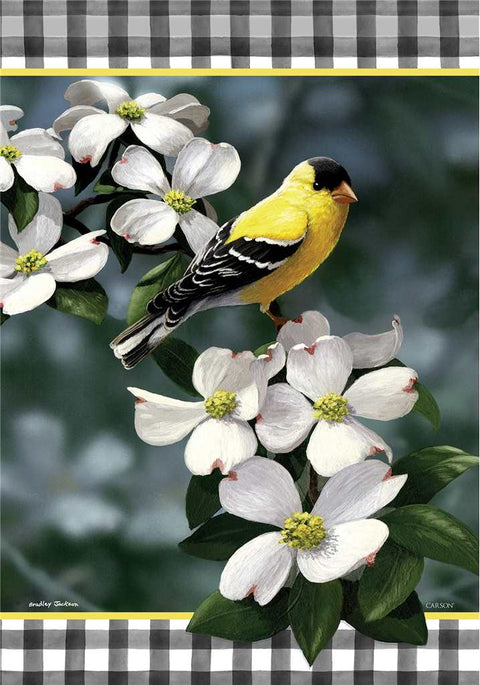 Golden Dogwood Garden Flag