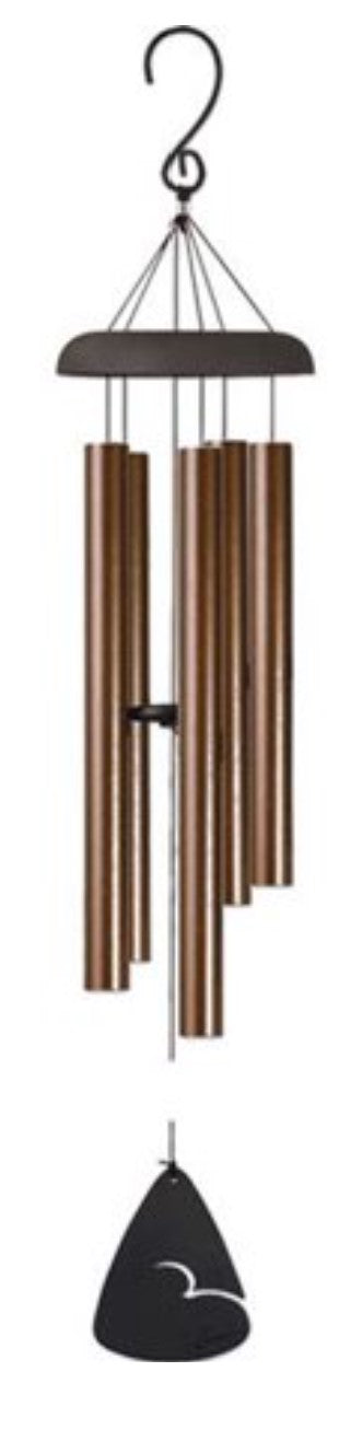 Wind Chime - Signature Series - Large 36" - Bronze Stone
