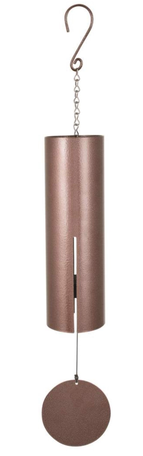 Wind Chime - Signature Series - Large 36" Cylinder Bell - Bronze Fleck