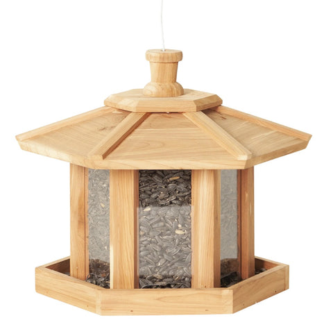 Mangeoire à oiseaux de style gazebo