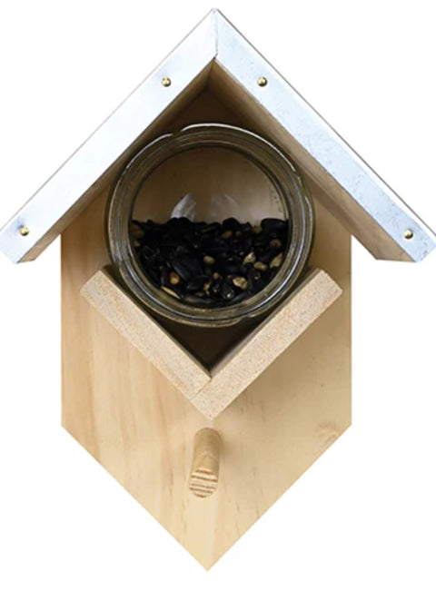 Mangeoire à oiseaux en pot
