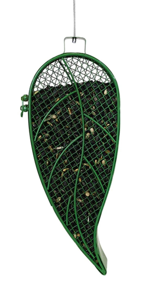 Leaf Shape Mesh Bird Feeder