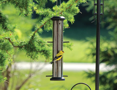 Poly Finch Tube Bird Feeder