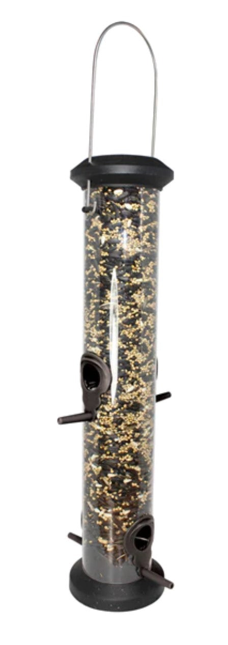 Poly Seed Tube Bird Feeder 16"