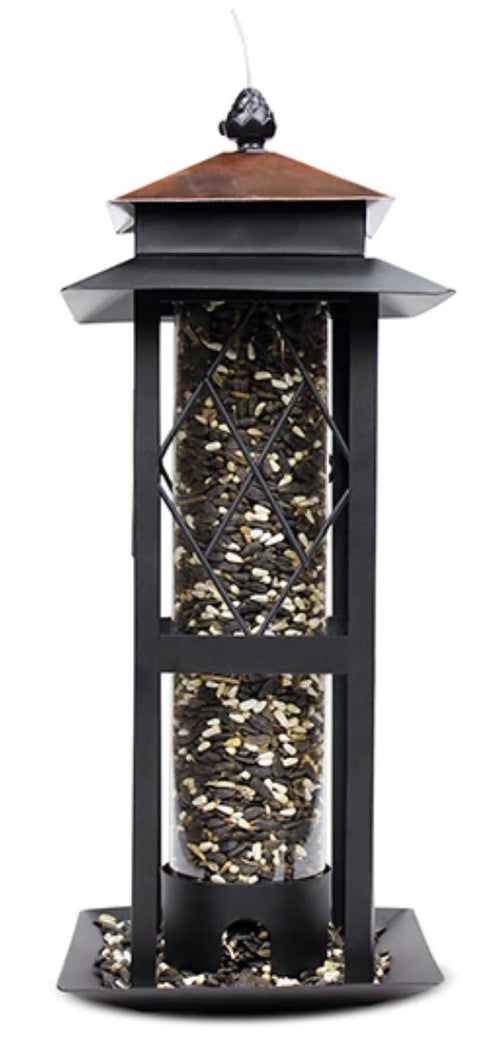 Regal Style Trellis Tube Bird Feeder
