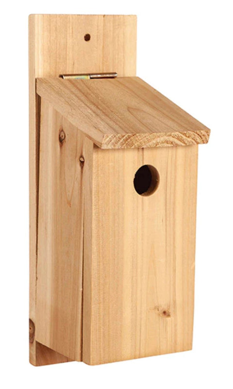 Nesting Box - 1 Hole - Wood Birdhouse - Build Your Own - DIY Kit