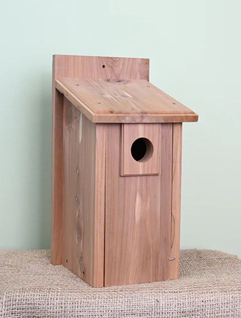 New - Backyard - Nesting Box - Birdhouse - Solid Red Cedar