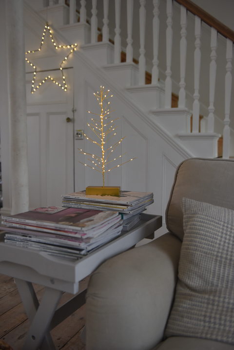NEW - Festive LED Tree Light - Gold