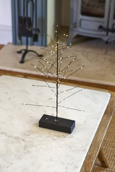 NEW - Festive LED Tree Light - Black