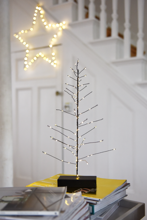 NEW - Festive LED Tree Light - Black