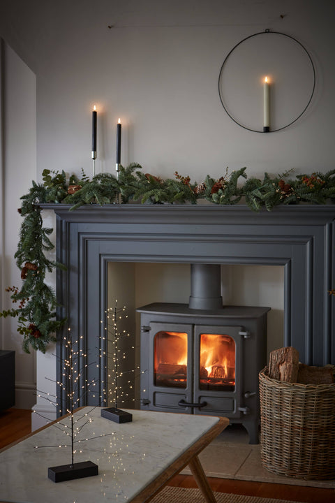 NEW - Festive LED Tree Light - Black