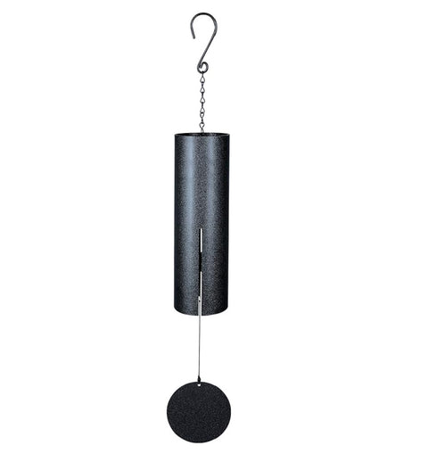 New - Wind Chime - Signature Series - Large 36" Cylinder Bell - Midnight Blue Fleck