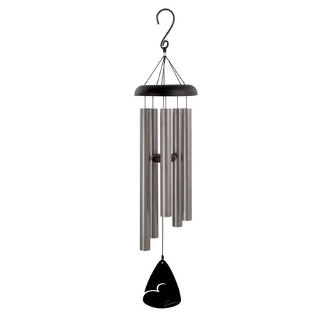 New - Wind Chime - Signature Series - Large 36" - Pewter Fleck