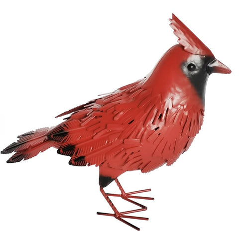 NEW - Metal Cardinal - Garden Accent