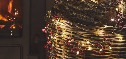 NEW - Red Berry - Garland String LED Light