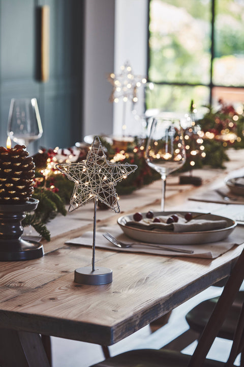 NEW - Table Star - LED Light - Silver