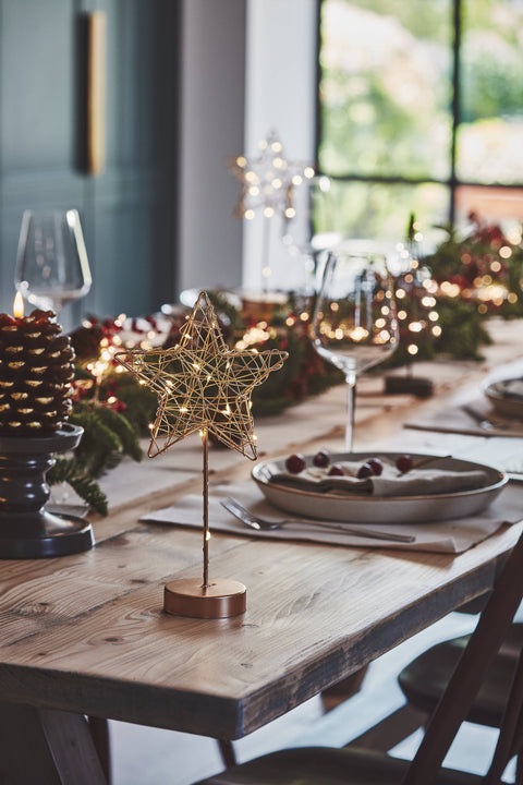 NEW - Table Star - LED Light - Gold