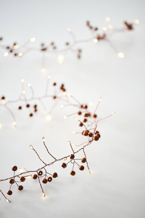 NEW - Woodland Berry - Garland String LED Light