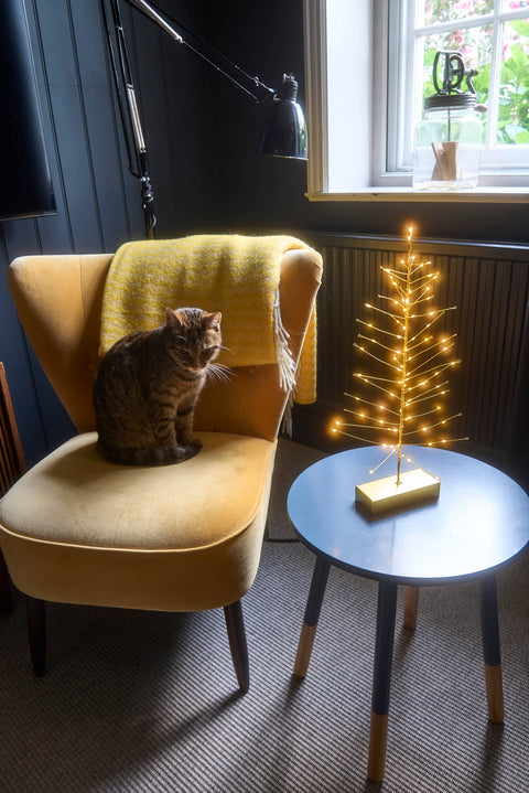 NEW - Festive LED Tree Light - Gold