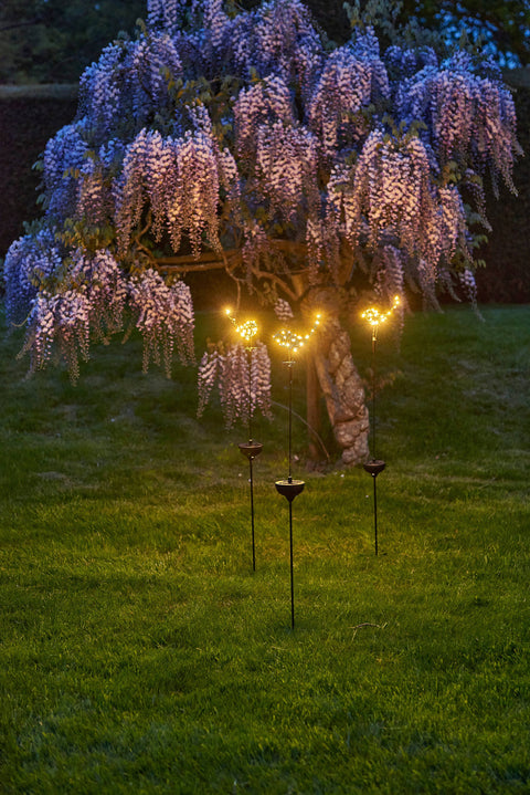 NEW - Solar LED Outdoor Bird Stake Light