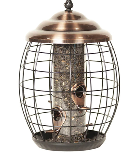 Regal Style Squirrel Resistant Cage Seed Feeder