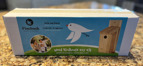 Wood Birdhouse - Build Your Own - DIY Kit